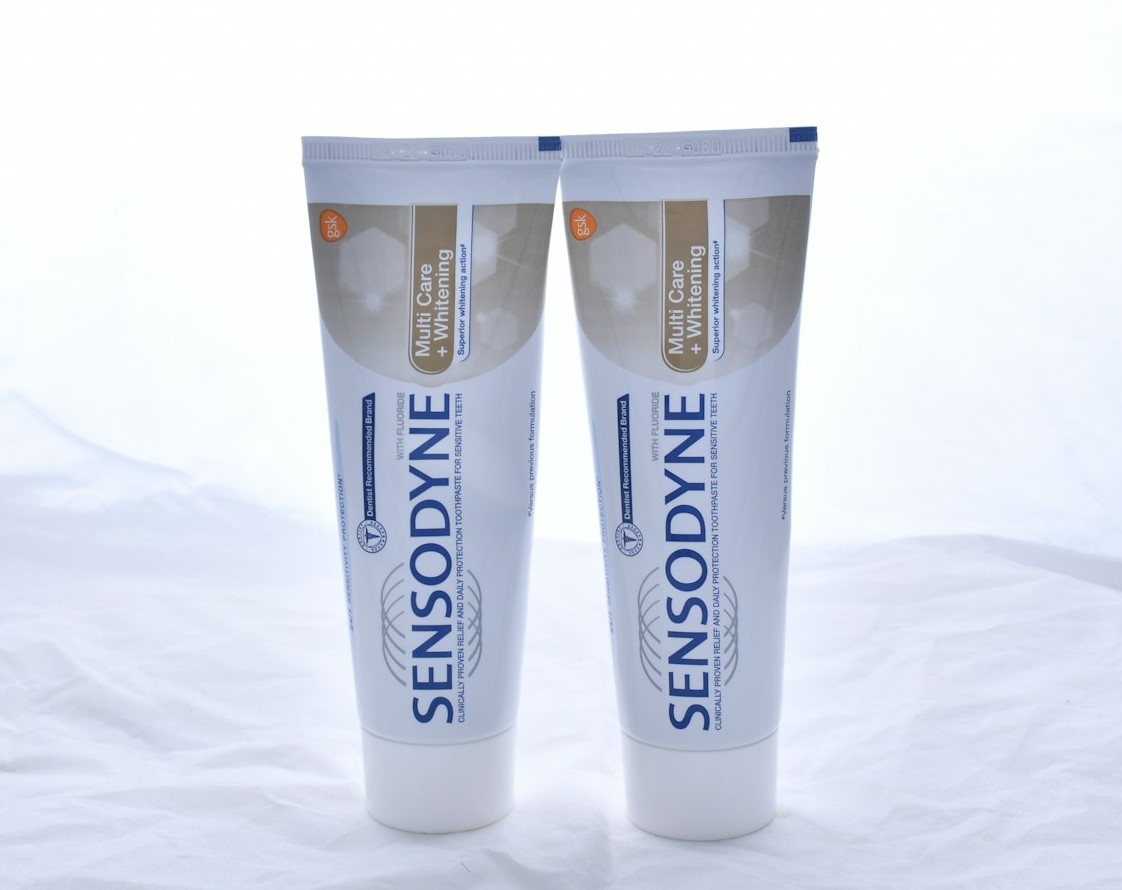 sensodyne toothpaste tubes lee simon dentist erie pa