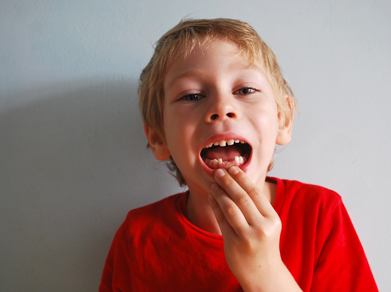 first tooth out